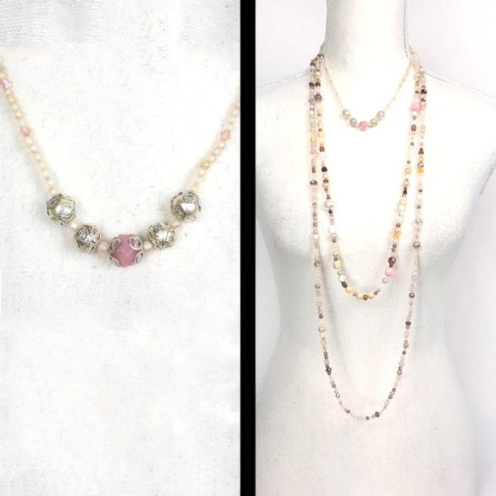 OOAK Boho "Beach Sand" Necklace